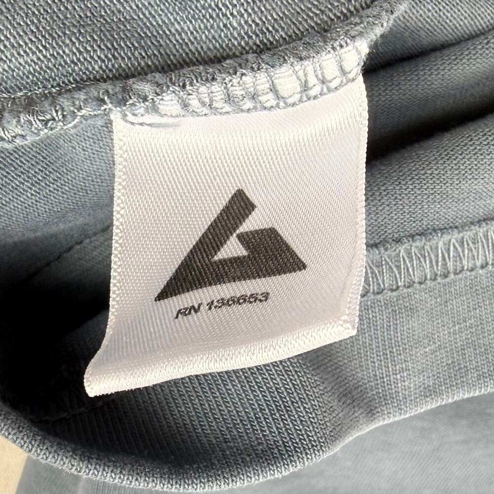 American Giant Everest Ultra Heavyweight Cotton Tee Shirt XL Blue - Picture 7 of 11